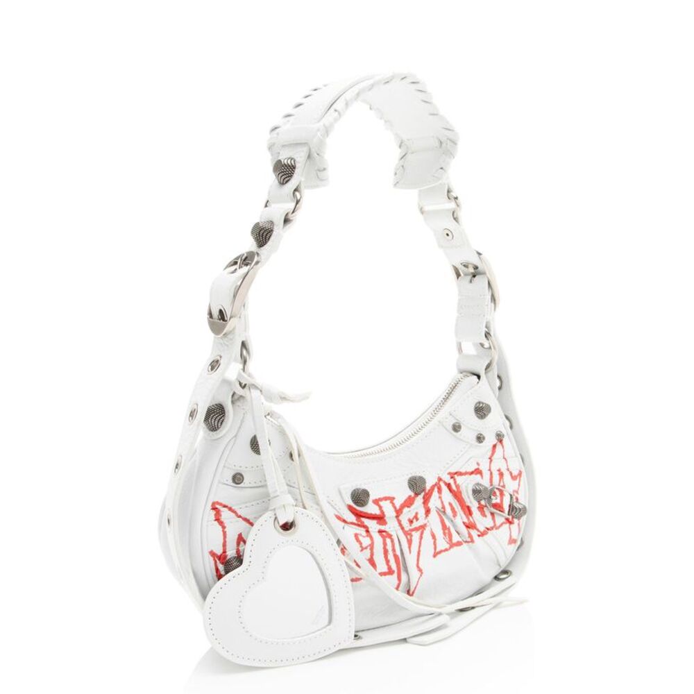 Balenciaga Arena Lambskin Lunar New Year Graffiti Le Cagole XS Shoulder Bag - Picture 2 of 12